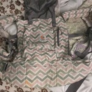 ergo baby carrier pink chevron